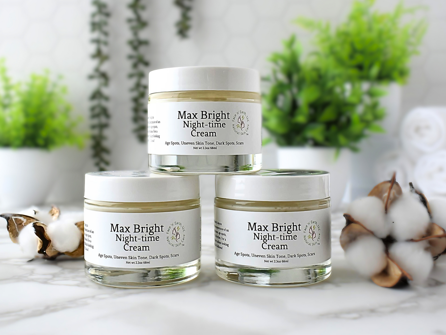 Max Bright Night-time Cream MSM, Vit C, Licorice