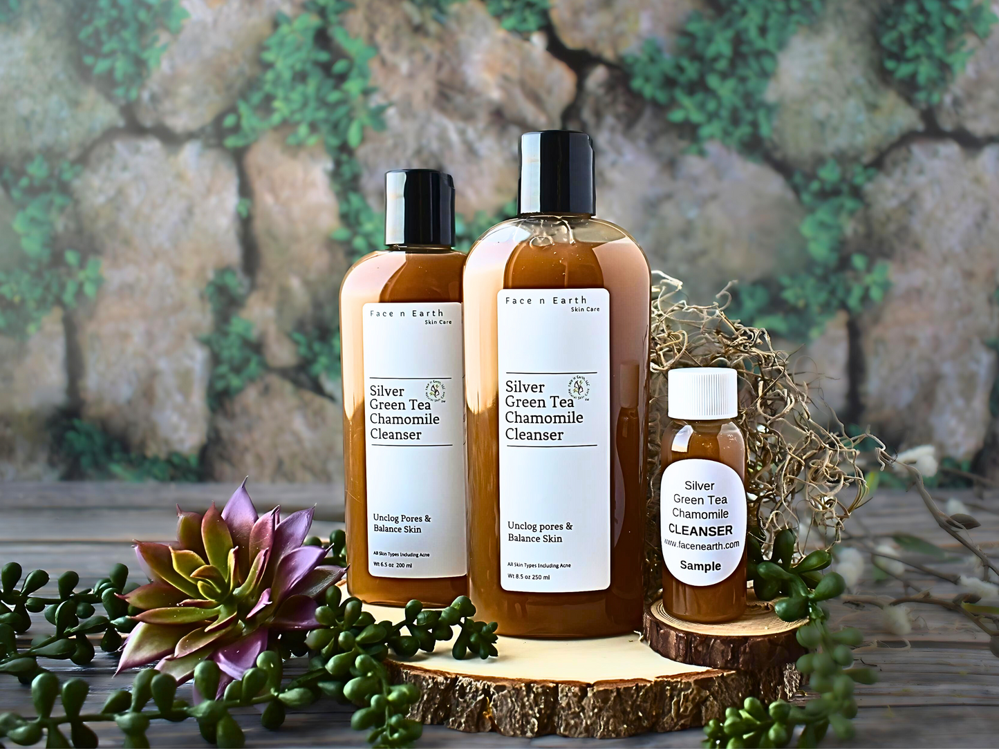 Colloidal Silver Green Tea & Chamomile Cleanser