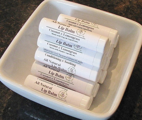 Facenearth, Lemongrass & Coconut Lip Balm, Lip Balms,