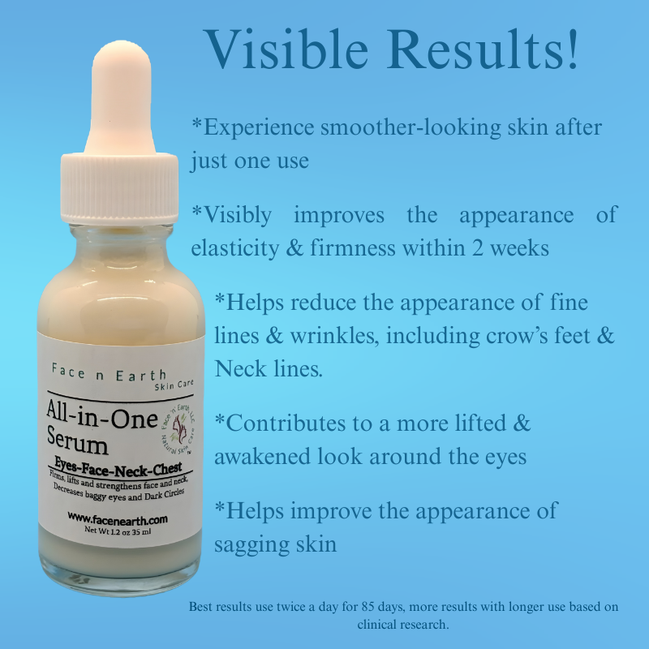 All-in-One Serum | 7-Peptide & Stem Cell Total Recovery - Facenearth