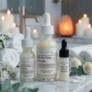 All-in-One Serum | 7-Peptide & Stem Cell Total Recovery - Facenearth