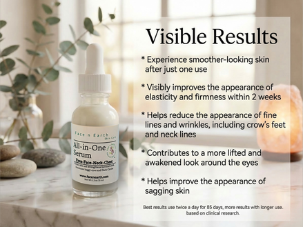 All-in-One Serum | 7-Peptide & Stem Cell Total Recovery - Facenearth