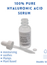 100% Pure Hyaluronic Acid Serum - Facenearth