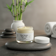 Max Bright Night-time Cream MSM, Vit C, Licorice - Facenearth