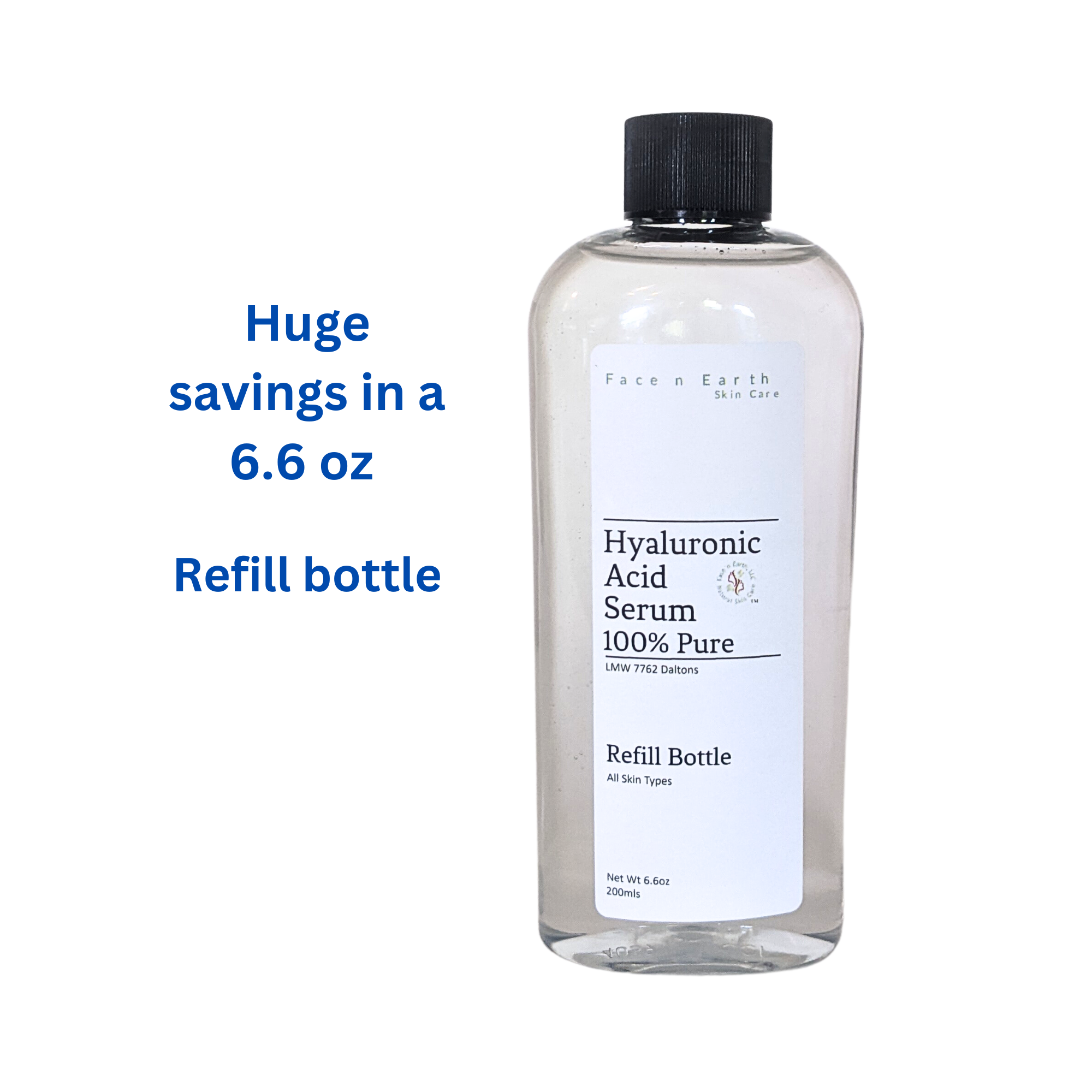 100% Pure Hyaluronic Acid Serum - Facenearth