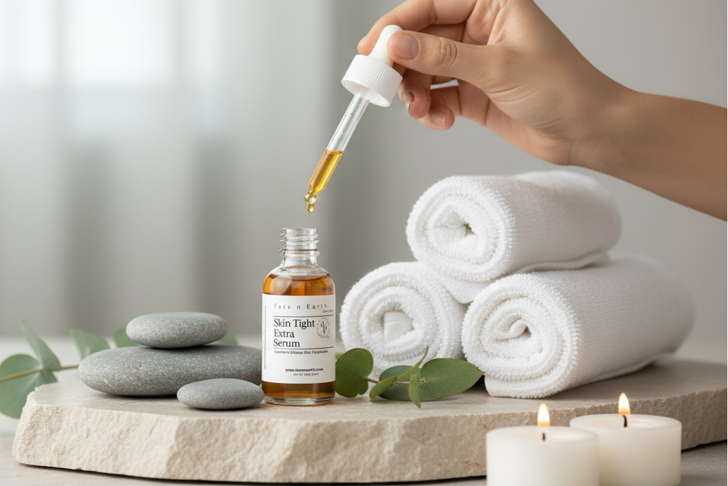 Skin Tight Extra Peptide Serum 5 powerful peptides including collagen - Facenearth