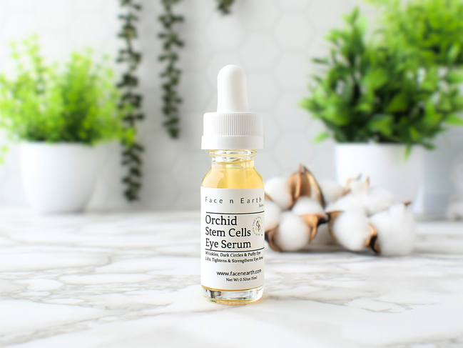 Orchid Stem Cells & Peptides Eye Serum Vegan - Facenearth
