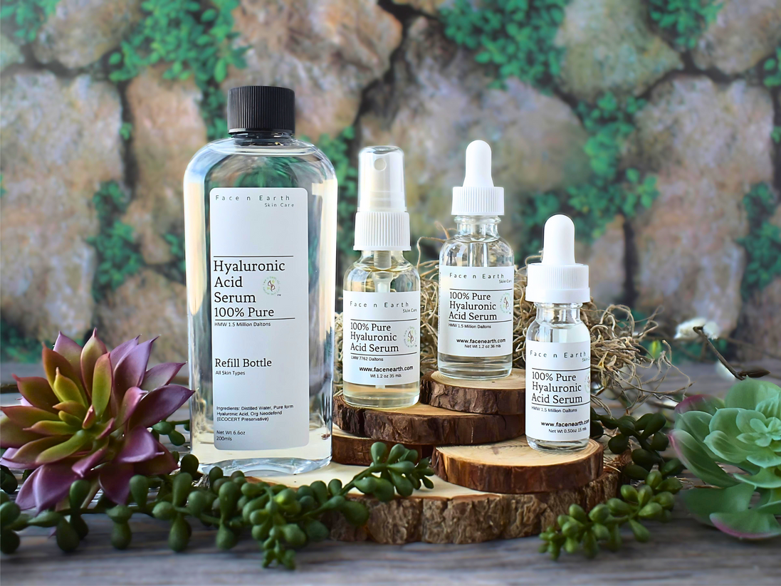 100% Pure Hyaluronic Acid Serum DOUBLE-STRENGTH *SPECIAL PRICE* - Facenearth