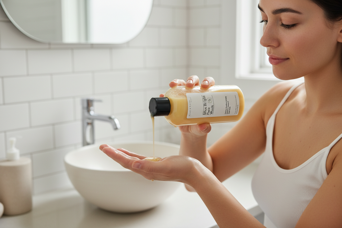 Max Bright Cleanser with Vitamin C & Licorice - Facenearth