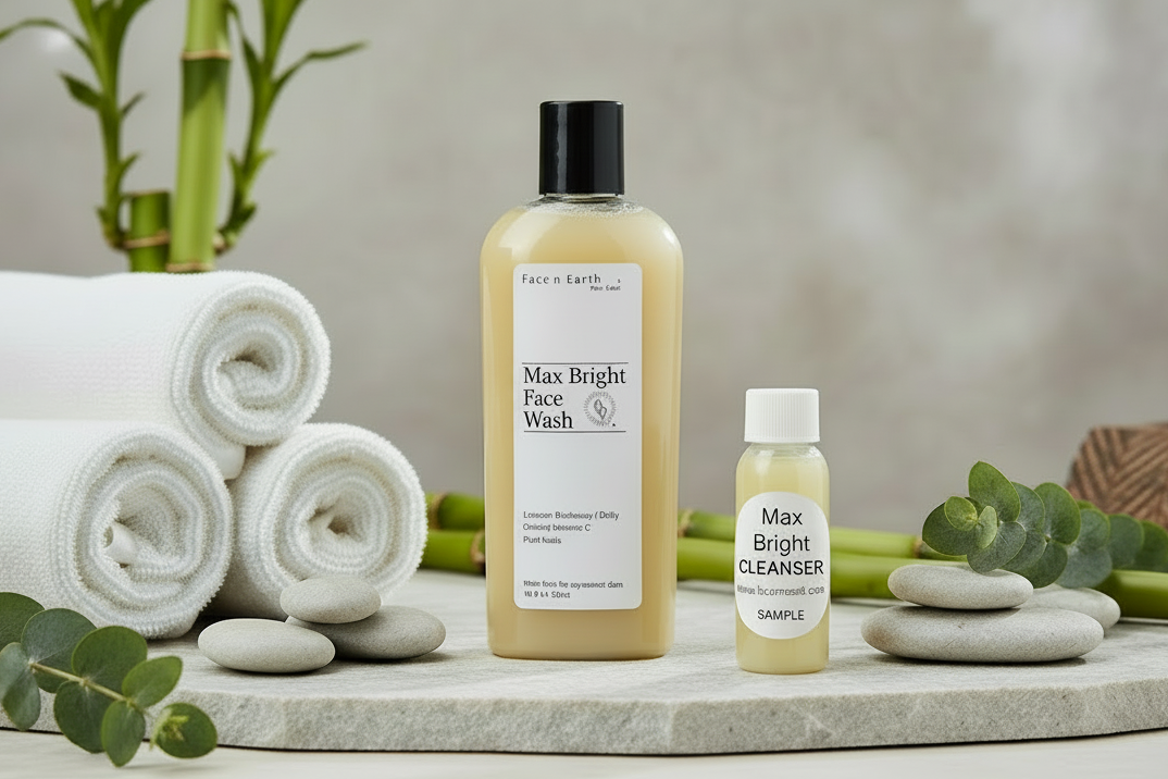 Max Bright Cleanser with Vitamin C & Licorice - Facenearth