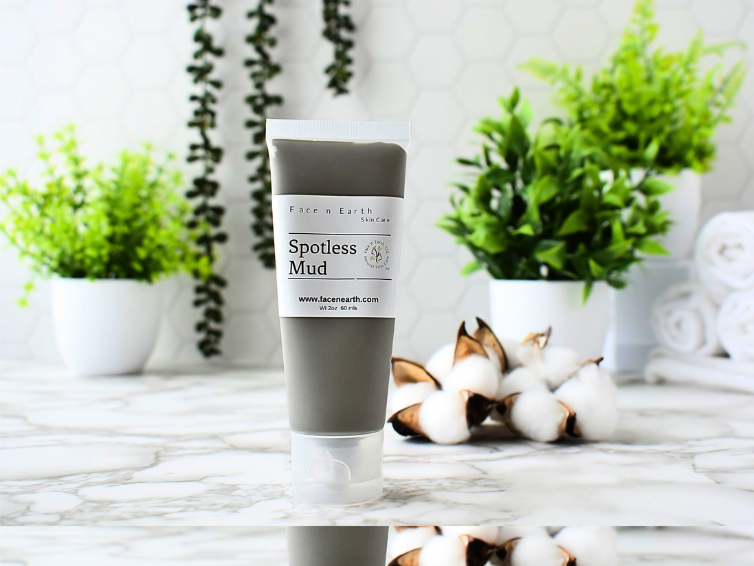 Spotless Mud | Clarifying &amp; Balancing Botanical Mask - Facenearth
