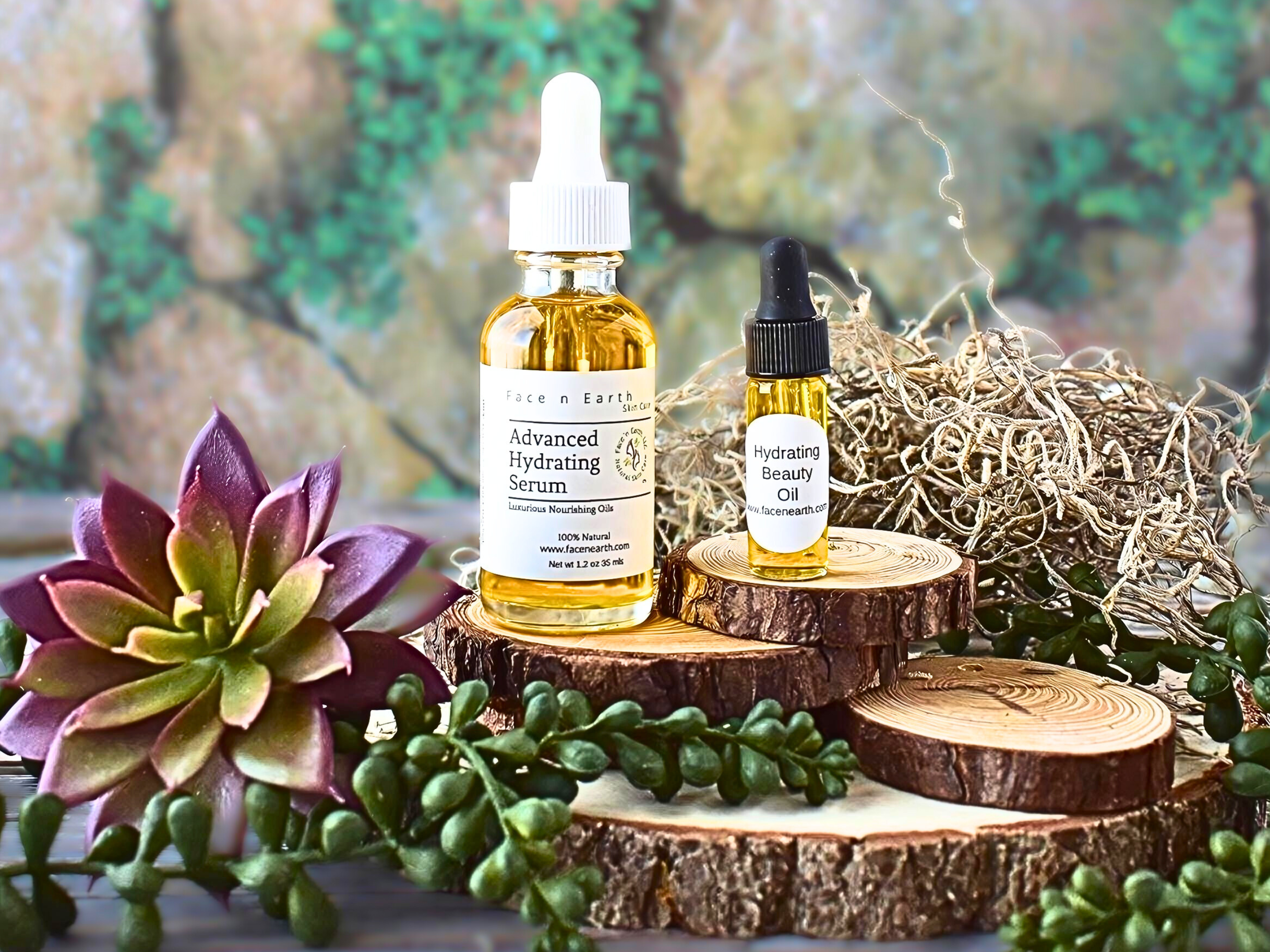 Advanced Hydrating Beauty Oil Serum Vegan - Facenearth