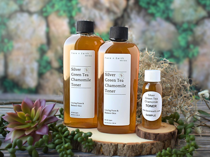 Colloidal Silver, Green Tea & Chamomile Toner