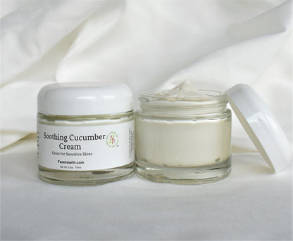 Sensitive Skin Cream Fragrance Free Vegan - Facenearth