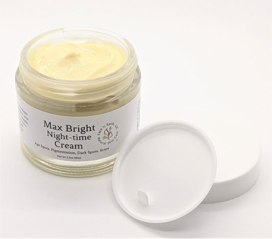 Max Bright Night-time Cream MSM, Vit C, Licorice - Facenearth